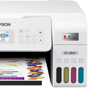 Epson EcoTank ET-2803 Wireless Color All-in-One Cartridge
